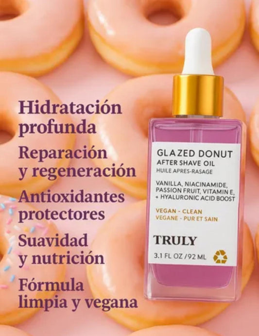 (TRULY) GLAZED DONUT AFTER SHAVE OIL 90ml (AMERICANO 🇺🇸)